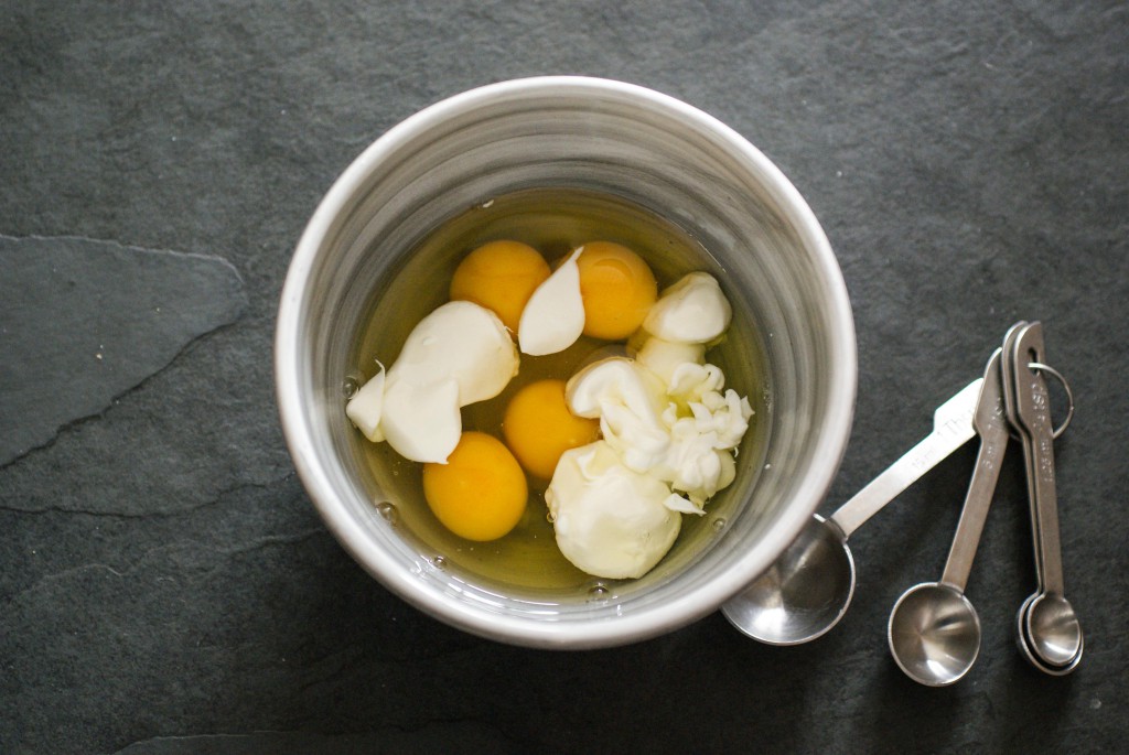 Eggs and yogurt