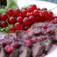 Venison with Red Currant Sauce